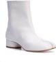 Maison Margiela Tabi 30mm leather ankle boots White - Thumbnail 2