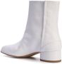 Maison Margiela Tabi 30mm leather ankle boots White - Thumbnail 3