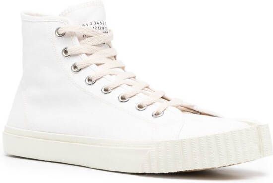 Maison Margiela Tabi high-top sneakers White