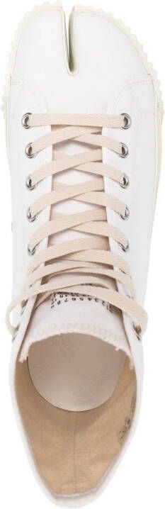 Maison Margiela Tabi high-top sneakers White