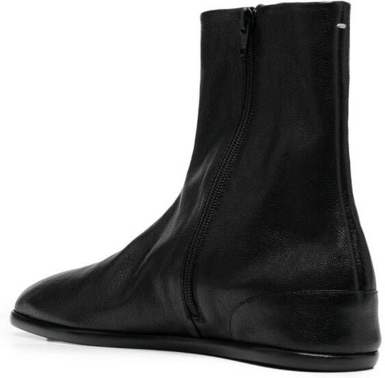 Maison Margiela Tabi flat ankle boots Black