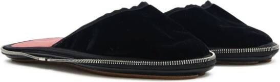 Maison Margiela Travel round-toe slippers Black