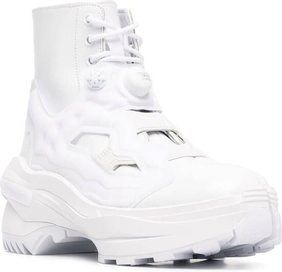 Maison Margiela x Reebok chunky sole boots White