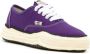 Maison Mihara Yasuhiro Baker cotton-canvas sneakers Purple - Thumbnail 2