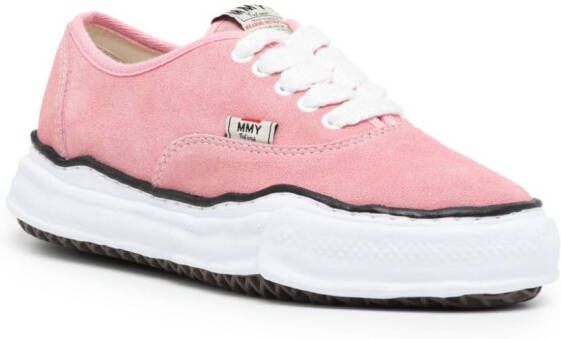 Maison MIHARA YASUHIRO Baker OG suede sneakers Pink