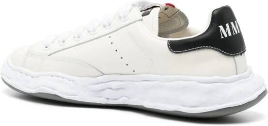 Maison Mihara Yasuhiro Charles lace-up leather sneakers White