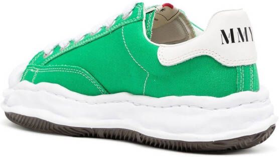 Maison MIHARA YASUHIRO chunky rubber-sole sneakers Green