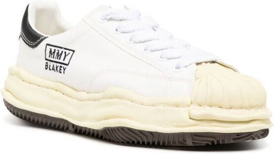 Maison MIHARA YASUHIRO chunky rubber sole sneakers White