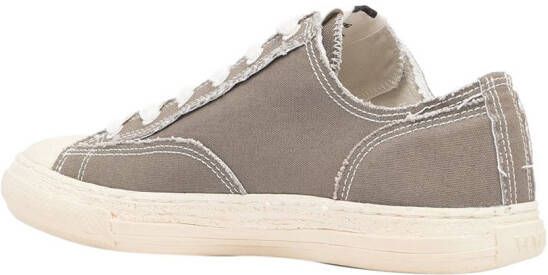Maison MIHARA YASUHIRO General Scale contrast-stitch sneakers Brown