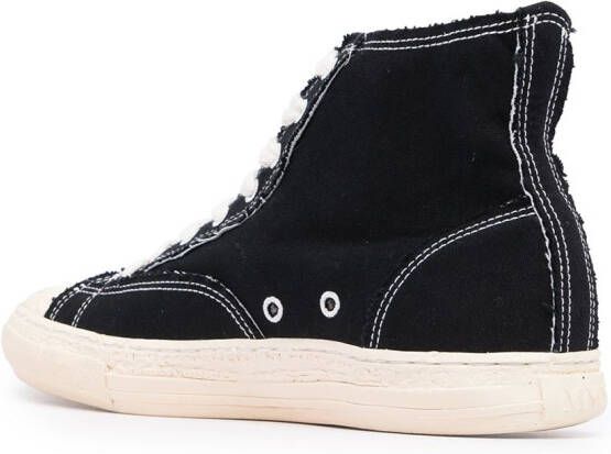 Maison MIHARA YASUHIRO General Scale lace-up high-top sneakers Black
