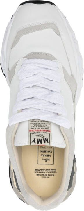 Maison MIHARA YASUHIRO George OG Sole leather sneakers White