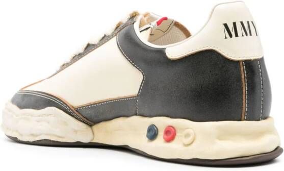 Maison MIHARA YASUHIRO Herbie OG Sole leather sneakers Neutrals