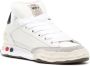 Maison MIHARA YASUHIRO Herbie Puffer leather sneakers White - Thumbnail 2
