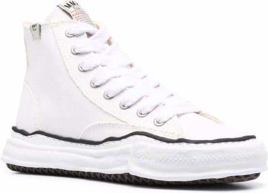 Maison MIHARA YASUHIRO high-top lace-up sneakers White