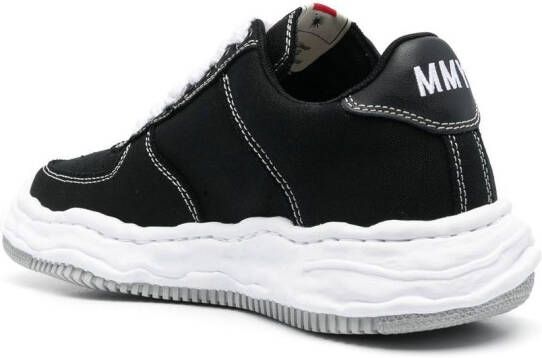 Maison MIHARA YASUHIRO lace-up low-top sneakers Black
