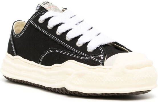 Maison MIHARA YASUHIRO lace-up low-top sneakers Black