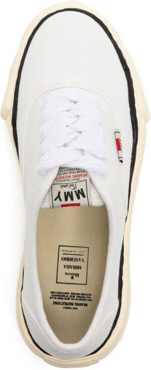 Maison MIHARA YASUHIRO lace-up low-top sneakers White