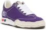 Maison MIHARA YASUHIRO logo-print lace-up sneakers Purple - Thumbnail 2