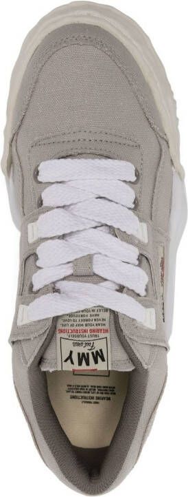 Maison Mihara Yasuhiro Original Sole lace-up sneakers Grey