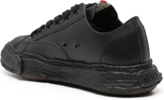 Maison MIHARA YASUHIRO Peterson 23 OG Sole leather sneakers Black
