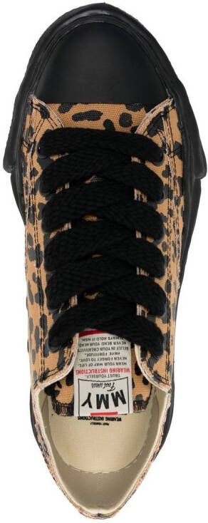 Maison Mihara Yasuhiro Peterson leopard-print sneakers Brown