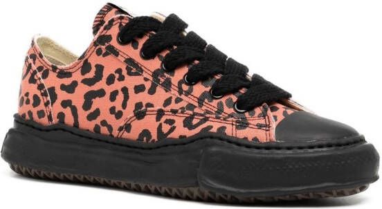 Maison Mihara Yasuhiro Peterson leopard-print sneakers Pink
