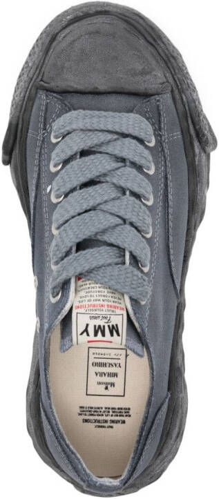 Maison MIHARA YASUHIRO Peterson23 canvas lace-up sneakers Blue
