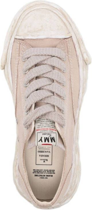 Maison Mihara Yasuhiro Peterson23 canvas lace-up sneakers Neutrals