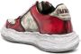 Maison MIHARA YASUHIRO Wayne distressed low-top sneakers Red - Thumbnail 3