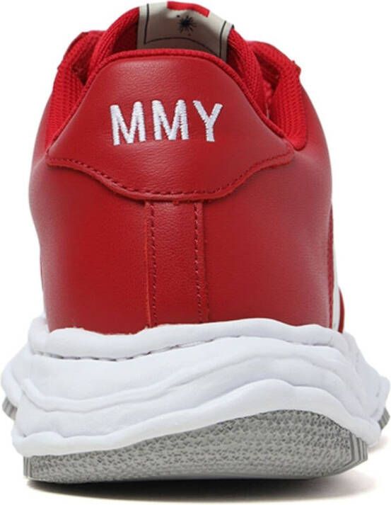 Maison MIHARA YASUHIRO Wayne low-top sneakers Red