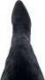 Maje 65mm knee-high suede cowboy boots Blue - Thumbnail 4