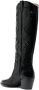 Maje 70mm Western-style leather boots Black - Thumbnail 3
