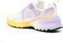 Maje floral-patch mesh chunky sneakers Purple - Thumbnail 3