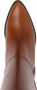 Maje 75mm leather cowboy boots Brown - Thumbnail 4