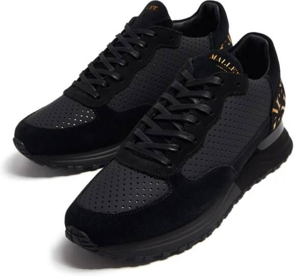 Mallet Popham leather sneakers Black