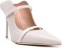 Malone Souliers 100mm Maureen leather mules Neutrals - Thumbnail 2