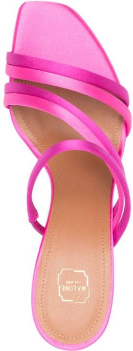 Malone Souliers 100mm sculpted heel sandals Pink