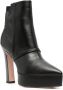 Malone Souliers 130mm platform leather ankle boots Black - Thumbnail 2