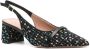 Malone Souliers 55mm sequin-embellished tweed pumps Black - Thumbnail 2