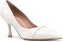Malone Souliers 75mm leather pumps White - Thumbnail 2