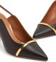 Malone Souliers 85mm sling-back leather pumps Black - Thumbnail 4