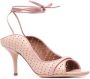Malone Souliers Alba 85mm ankle-tie sandals Pink - Thumbnail 2