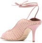 Malone Souliers Alba 85mm ankle-tie sandals Pink - Thumbnail 3