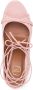 Malone Souliers Alba 85mm ankle-tie sandals Pink - Thumbnail 4