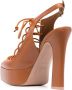 Malone Souliers Alessandra 130mm leather pumps Brown - Thumbnail 3