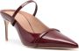 Malone Souliers Aurora 70mm leather mules Red - Thumbnail 2