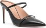 Malone Souliers Aurora 90mm leather mules Black - Thumbnail 2