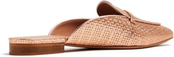 Malone Souliers Berto leather mules Gold