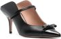 Malone Souliers Blanca 70mm leather mules Black - Thumbnail 2