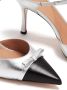 Malone Souliers Blythe 80mm leather mules Silver - Thumbnail 3